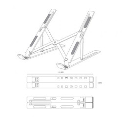 Soporte para Portátil, Tablet Aisens