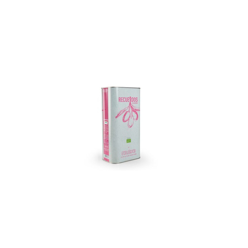 Aceite oliva virgen extra ecológico «Recuerdos de Antaño» – Lata 5 litros