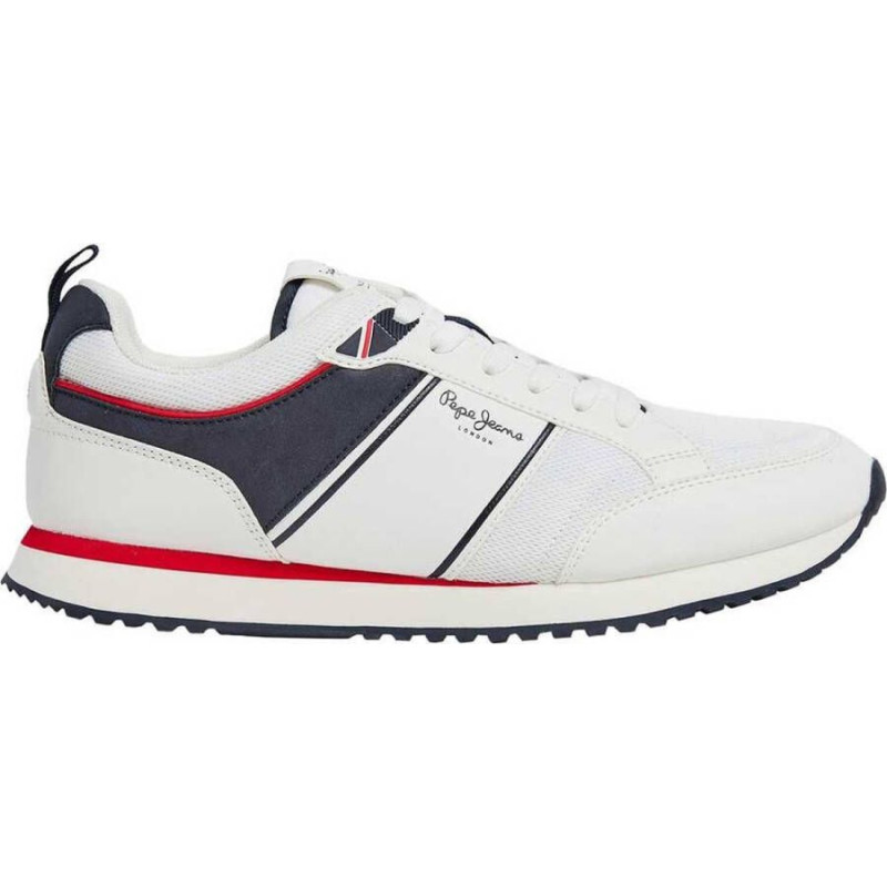 Pepe Jeans Dublin Brand Sneakers Wit Man Pepe Jeans Dublin Brand Sneakers Wit Man
