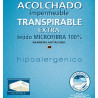 Protector acolchado impermeable. Cama 150