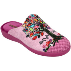 ZAPATILLAS CASA DEVALVERDE 1135 BERENGENA. TALLA 36