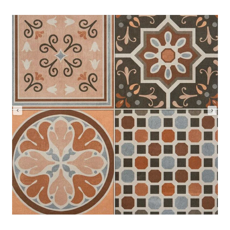 Suelo cerámico Velez efecto terracota decor 33.3x33.3 cm C3 ARTENS
