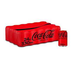 Coca Cola Zero Pack 24 latas