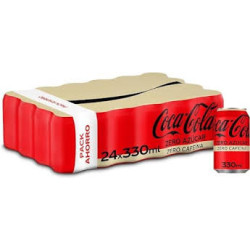 Coca Cola Zero Zero Pack 24 latas