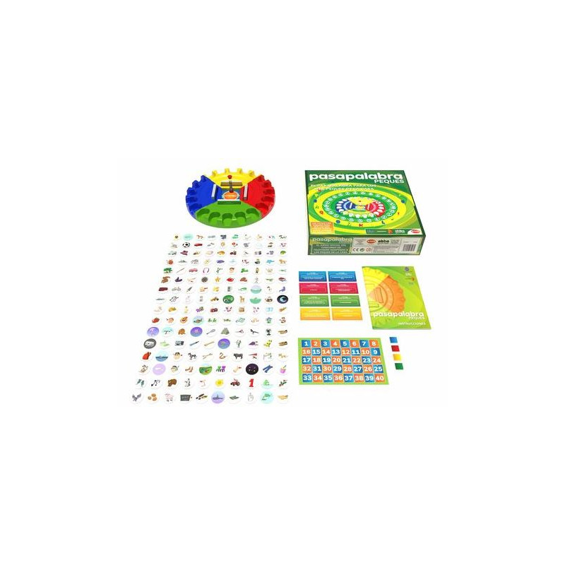 JUEGO DE MESA BIZAK PASAPALABRA PEQUES PEGI 5 JUEGO DE MESA BIZAK PASAPALABRA PEQUES PEGI 5