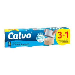Atún Claro Calvo Aceite Girasol 3+1
