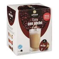 Cápsulas Café Alteza Café con Leche (Compatible Dolce Gusto)