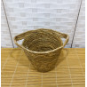 Cesta de mimbre asas