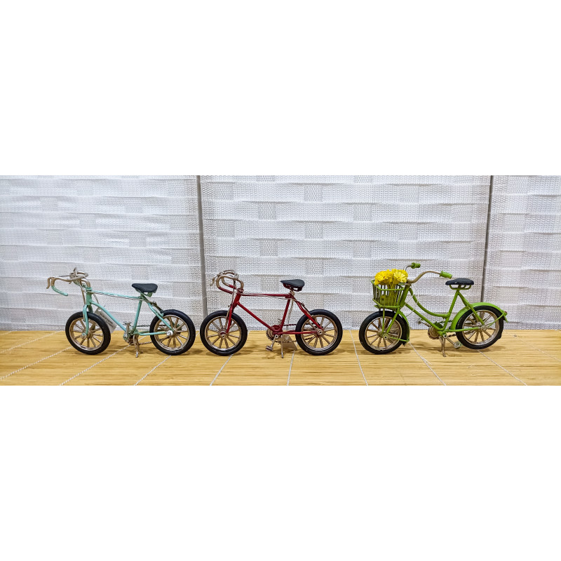 Bicicleta forja decoración