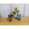 Macetero Abeja forja