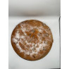 Candelaria rellena de crema pastelera.