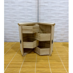 Caja de madera 4 cajones