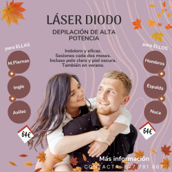 Depilación Láser Diodo Alta Potencia