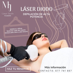 Depilación Láser Diodo Alta Potencia