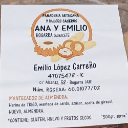 Mantecados de Almendra