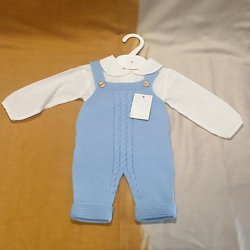 Traje de Lana Azul Niño Traje de Lana Azul Niño