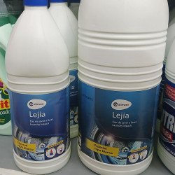Lejía para lavadora ropa blanca
