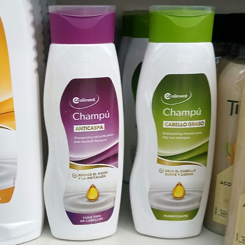 Champú Anticaspa y Cabello Graso