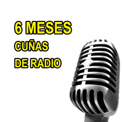 Cuñas de Radio 6 Meses