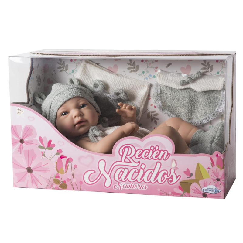 CUCOSITO Bebé Recién Nacido Gris Marca: CUCOSITO