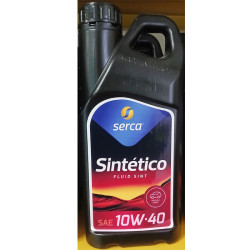 Aceite Motor SERCA Sintético 10W40 1L