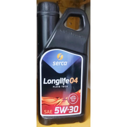 Aceite Motor SERCA Longlife-04 5W30 1L