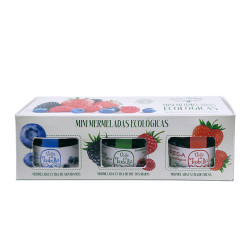 Pack Mini Mermeladas Bio con Sirope de Ágave