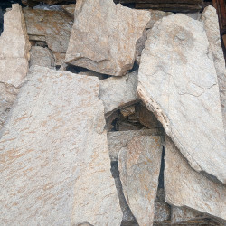 Piedra Decorativa Pizarra Blanca Lascas