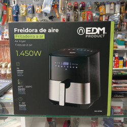 Freidora de aire 5l con pantalla led EDM