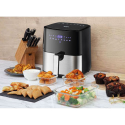 Freidora de aire 5l con pantalla led EDM