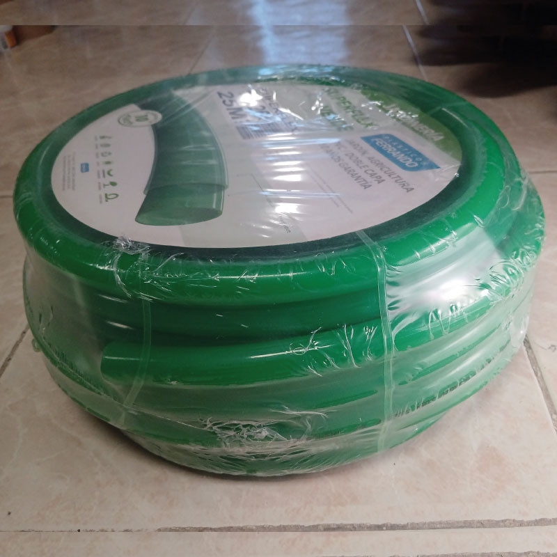 Manguera de Jardín 25M – Silicona Doble Capa Reforzada