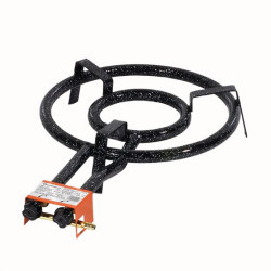Quemador Paellero Gas Butano 350 mm – 2 Aros Garcima