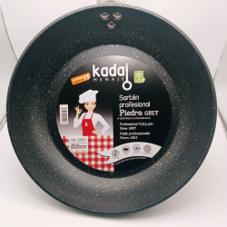 Sartén Profesional 26cm Piedra "Grey" Kadal