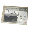 Falda camilla para mesa rectangular