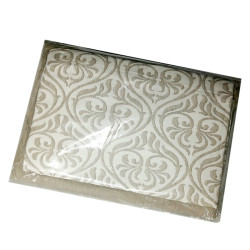 Falda camilla para mesa rectangular