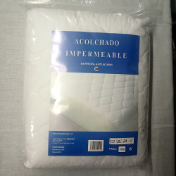 Acolchado impermeable colchón 150cm