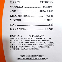 Citroën Jumpy 1.5 HDi 120 CV de ocasión