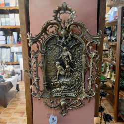 Ángel decorativo en bronce