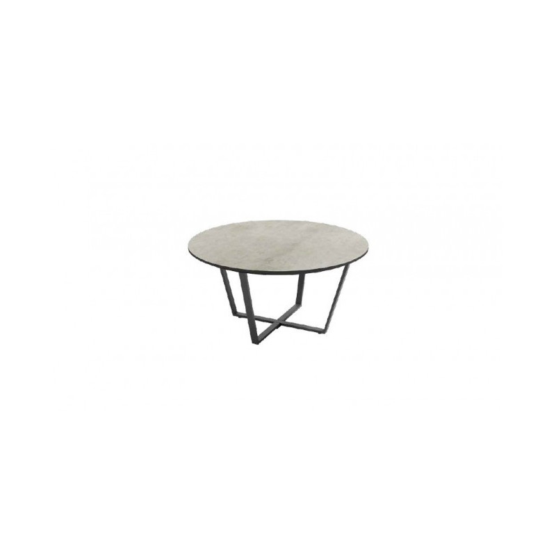 Mesa de centro redonda de 80cm de diámetro