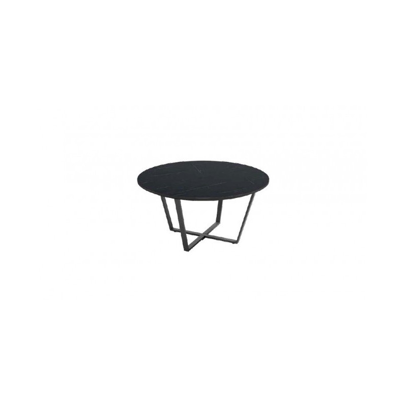 Mesa de centro redonda de 80cm de diámetro