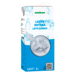 Leche Entera Brick 1l Covirán
