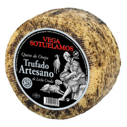 Queso de Oveja Curado con Trufa Negra