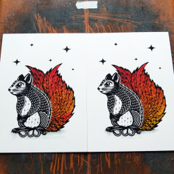 Taller Serigrafía Artesanal sobre Papel - Festival Enraizarte, Peñascosa 2025