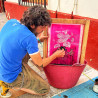 Taller Serigrafía Artesanal sobre Textil - Festival Enraizarte, Peñascosa 2024