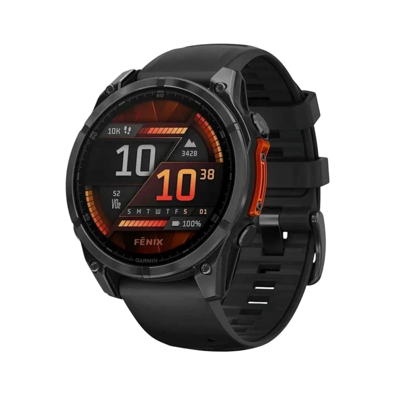 Garmin Fenix 8 AMOLED 47mm Acero Negro