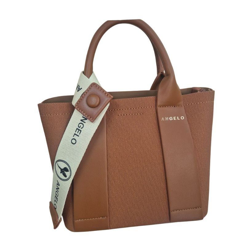 Bolso Shopper Angelo Marrón