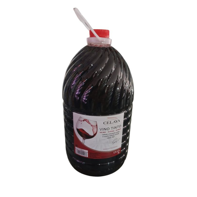 Vino Tinto Celaya 5L – Tradición española en gran formato