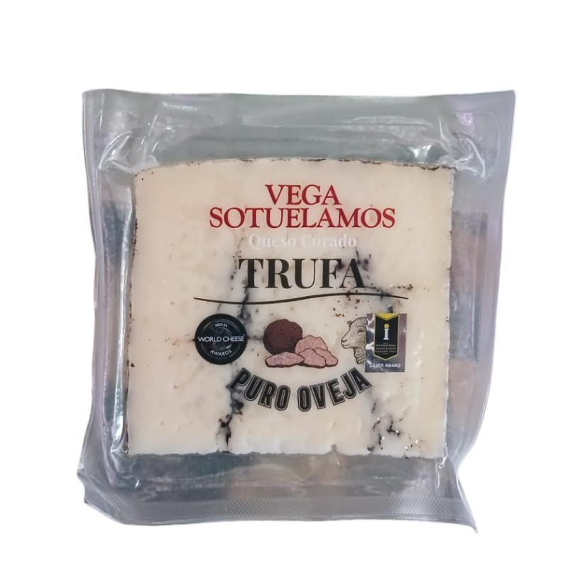 Queso Curado de Oveja con Trufa