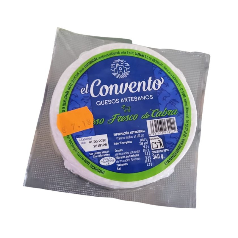 Queso Fresco de Cabra El Convento