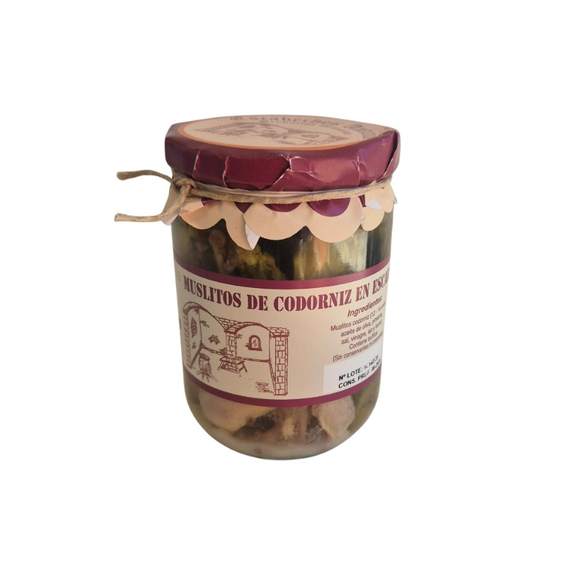 Muslitos de Codorniz en Escabeche – Escabeches Antaño